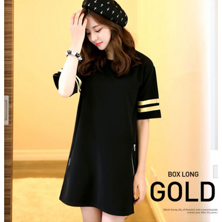 korean t shirt dress